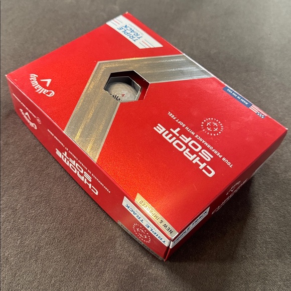 Callaway Chrome Soft Golf Balls Triple Track *3 boxes of 3 (9 total balls) NEW - Picture 7 of 7